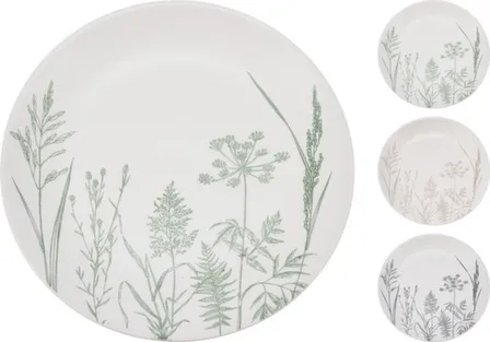 Купить Тарелка, керамика, диаметр 19,5 см, в ассортименте, Koopman в интернет-магазине Akvilon.kz