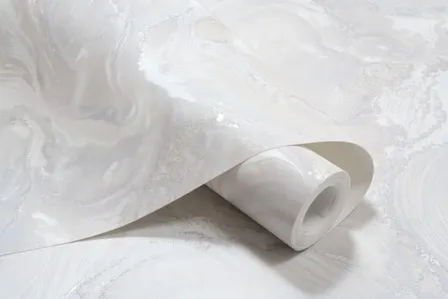 Купить Обои виниловые на флизелиновой основе, Стэлла, серый, 1,06x10 м, Артекс в интернет-магазине Akvilon.kz