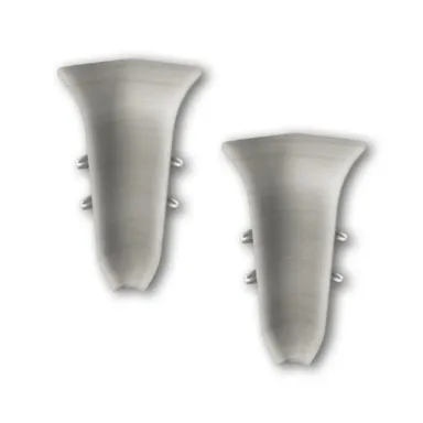 Купить Уголок внутренний для плинтуса 268 Клен серый 2 шт, Ideal в интернет-магазине Akvilon.kz