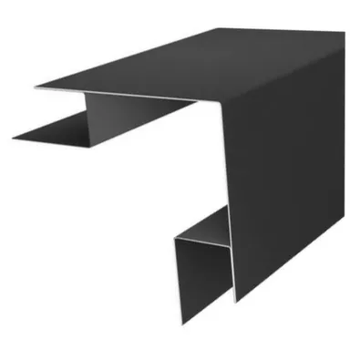 Купить Угол наружный сложный 75x75x3000 мм темно серый в интернет-магазине Akvilon.kz