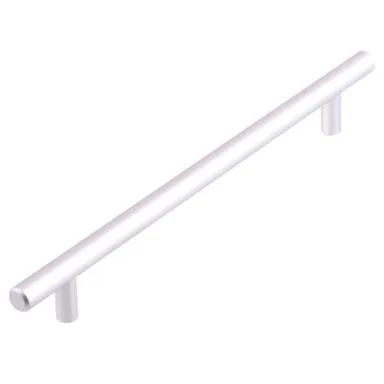 Купить Ручка рейлинговая 192 мм, матовый хром, 1 шт, Стройбат в интернет-магазине Akvilon.kz