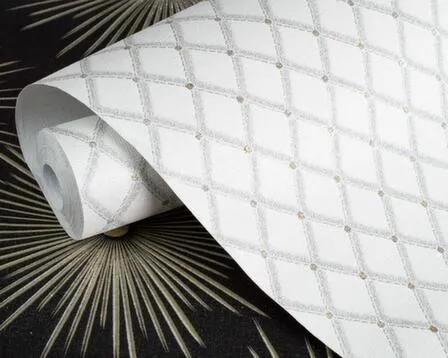 Купить Обои бумажные дуплекс Луч-06, база, 0,53x10,05 м, Саратовские обои в интернет-магазине Akvilon.kz