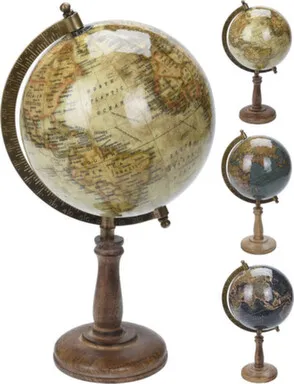 Купить Декорация Глобус, 16,5x15,5x32 см, в ассортименте, Koopman в интернет-магазине Akvilon.kz
