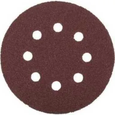 Купить Круг шлифовальный из абразивной бумаги на велкро основе Р100 Ø125 мм/5 шт, Зубр в интернет-магазине Akvilon.kz
