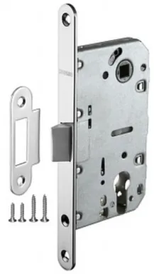 Купить Корпус замка PLASTIC P85C-50 (под цилиндр) Fuaro Хром в интернет-магазине Akvilon.kz