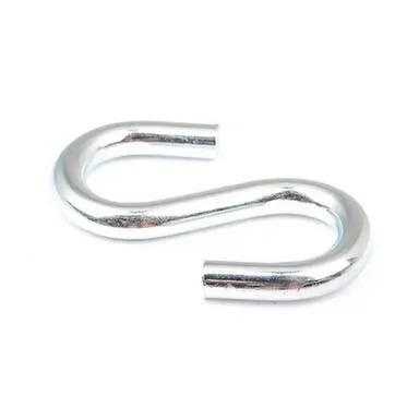 Купить Крючок S-обр. 8мм (белый цинк 1 шт), Стройбат в интернет-магазине Akvilon.kz