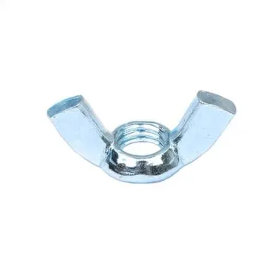 Купить Гайка барашковая DIN315 М12 (белый цинк 1 шт), Стройбат в интернет-магазине Akvilon.kz