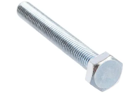 Купить Болт DIN 933 М10x80 (белый цинк 2 шт), Стройбат в интернет-магазине Akvilon.kz