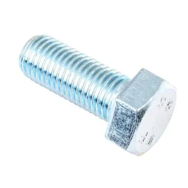 Купить Болт DIN 933 М 6x16 (белый цинк 7 шт), Стройбат в интернет-магазине Akvilon.kz