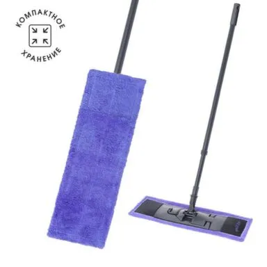 Купить Швабра с насадкой из микроволокна (с коротким ворсом) Clean Spase, You'll Love в интернет-магазине Akvilon.kz
