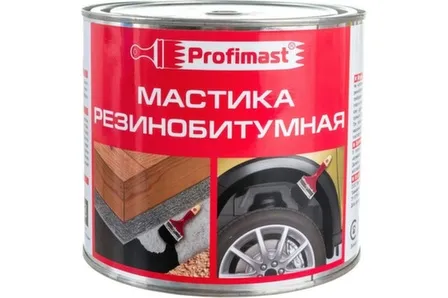 Купить Мастика резинобитумная 2 л / 1,8 кг, Profimast в интернет-магазине Akvilon.kz