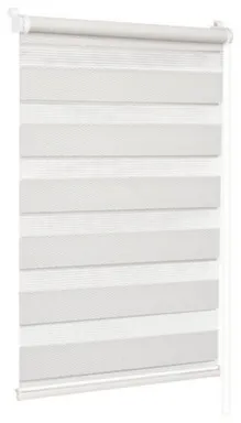 Купить Штора рулонная день-ночь МАСО 47(43)/160 белый, Delfa в интернет-магазине Akvilon.kz