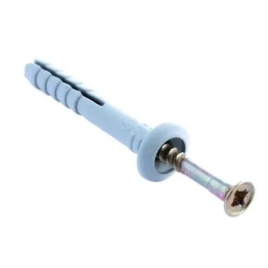 Купить Дюбель-гвоздь с грибовидной манжетой 6x40 мм, 5 шт, Стройбат в интернет-магазине Akvilon.kz