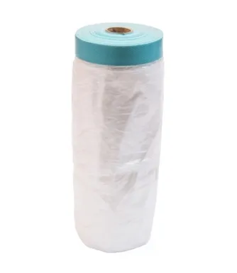 Купить Укрывная пленка с армированной лентой, 140 см x 14 м, синий, для внутренних и наружных работ, Color Expert в интернет-магазине Akvilon.kz