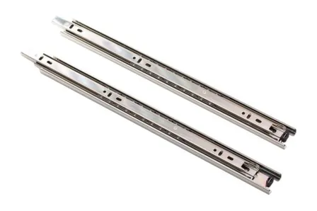 Купить Направляющие шариковые 400 мм полного выдвижения (компл) белый цинк ( 1 шт), Стройбат в интернет-магазине Akvilon.kz