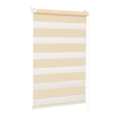 Купить Штора рулонная день-ночь МАСО 47(43)/160 бежевый, Delfa в интернет-магазине Akvilon.kz