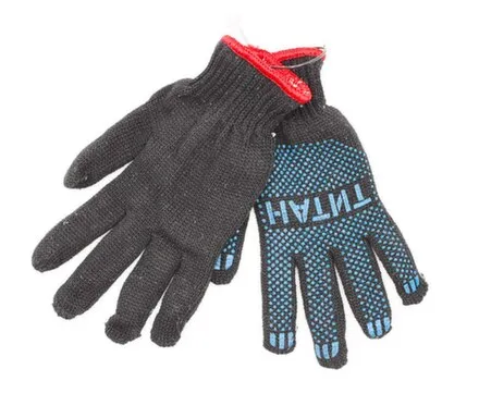 Купить Перчатки хб с пвх 2-х слойные в интернет-магазине Akvilon.kz