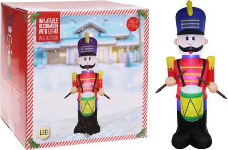 Купить Фигура надувная с подсветкой Солдат выс. 355см, работает на напряжении 220-240 В, Koopman в интернет-магазине Akvilon.kz