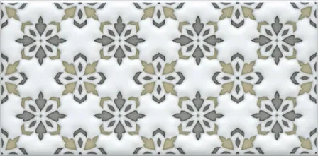 Купить Вставка Клемансо орнамент 7,4x15 см, Кerama Мarazzi в интернет-магазине Akvilon.kz