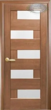 Купить Дверь межкомнатная Ностра Пиана остекленное Золотая ольха 600 НОВЫЙ СТИЛЬ в интернет-магазине Akvilon.kz