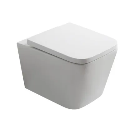Унитаз подвесной Cubo с сиденьем, Vilonty в интернет-магазине Akvilon.kz