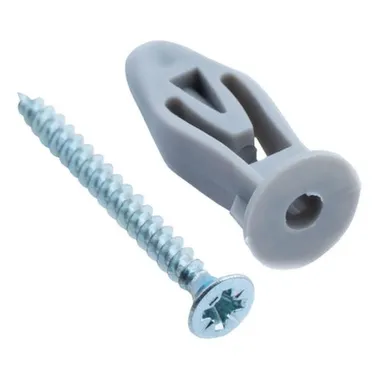 Купить Дюбель для гипсокартона 8x28 мм с шурупом, 50 шт, Стройбат в интернет-магазине Akvilon.kz