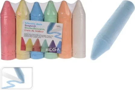 Купить Мелки для рисования, набор 6 шт, Koopman в интернет-магазине Akvilon.kz