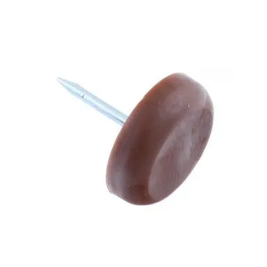 Купить Пункт пласт.с гвозд. 16мм (коричневый 4 шт) в интернет-магазине Akvilon.kz