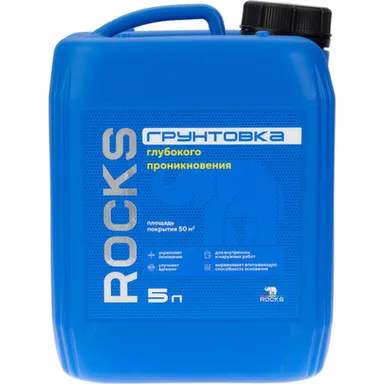 Купить Грунтовка глубокого проникновения, 5 л, Rocks в интернет-магазине Akvilon.kz