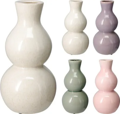 Ваза, 13x13x25 см, в ассортименте, Koopman в интернет-магазине Akvilon.kz