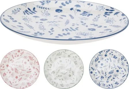 Купить Тарелка, фарфор, диаметр 27 см, в ассортименте, Koopman в интернет-магазине Akvilon.kz