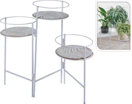 Купить Подставка для цветов металлическая 66x22x49 см, Koopman в интернет-магазине Akvilon.kz