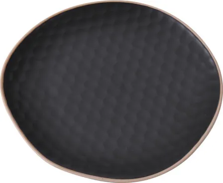Купить Тарелка чёрная D22см, Koopman в интернет-магазине Akvilon.kz