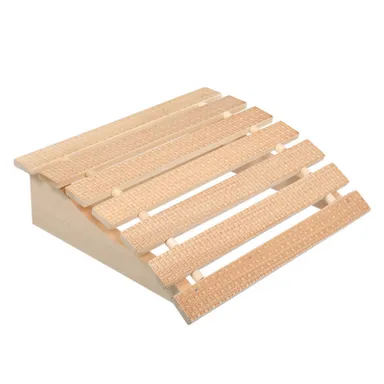 Купить Подголовник липовый мягкий, с орнаментом "Рогожка",35x30x10 см "Банные штучки"/ 8 в интернет-магазине Akvilon.kz