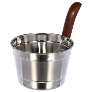 Купить Бадья, нержавеющая сталь, 4л, Банные штучки в интернет-магазине Akvilon.kz