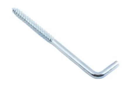 Купить Крюк Г-образный 8x100 белый цинк ( 1 шт), Стройбат в интернет-магазине Akvilon.kz