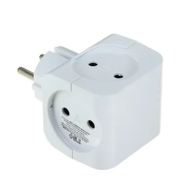 Купить Разветвитель 4 гнезда без заземления ЭРА в интернет-магазине Akvilon.kz