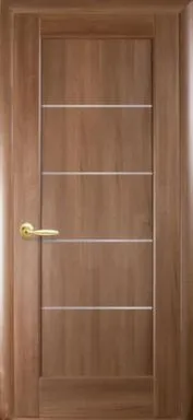 Купить Дверь межкомнатная Ностра Мира остекленное Золотая ольха 900 НОВЫЙ СТИЛЬ в интернет-магазине Akvilon.kz