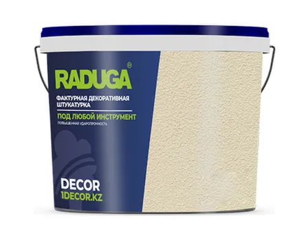 Купить Штукатурка декоративная Decor Радуга-34 фракция 0,5-1 мм,25 кг в интернет-магазине Akvilon.kz