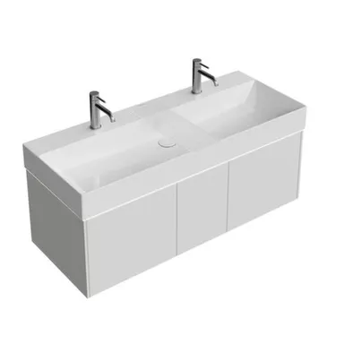 Купить Тумба подвесная Grande, 3 ящика, архитектурный серый, 120 см, Kerama Marazzi в интернет-магазине Akvilon.kz