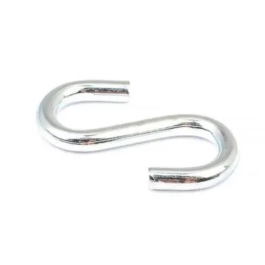 Купить Крючок S-обр. 7мм (белый цинк 1 шт), Стройбат в интернет-магазине Akvilon.kz