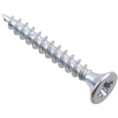 Купить Саморезы универсальные 4x30 мм, белый цинк, 17 шт, Стройбат в интернет-магазине Akvilon.kz