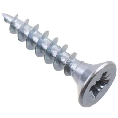 Купить Саморезы универсальные 4,5x20 мм, белый цинк, 18 шт, Стройбат в интернет-магазине Akvilon.kz