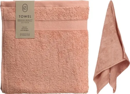 Купить Полотенце, хлопок, персиковый, 50x100 см, Koopman в интернет-магазине Akvilon.kz