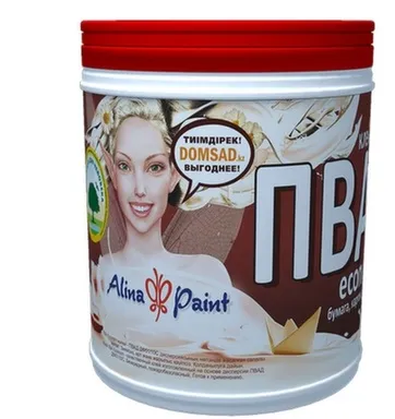 Купить Клей ПВА Econom 0,8 кг, Alina Paint в интернет-магазине Akvilon.kz