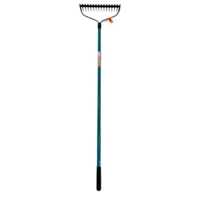 Купить Грабли для уборки, фибергласовый удлиненный черенок, 1450 мм, Sibir в интернет-магазине Akvilon.kz