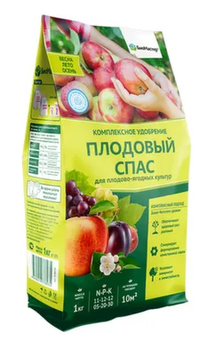 Купить Комплекс удобрений Плодовый спас, 1 кг, БиоМастер в интернет-магазине Akvilon.kz