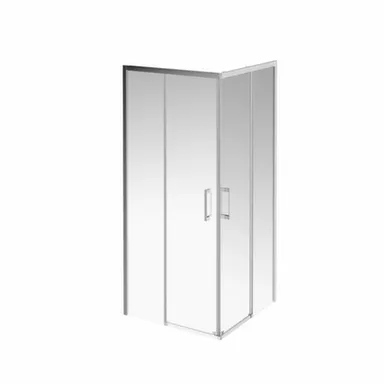 Купить Душевой уголок Vetro, раздвижной, квадрат, хром, 900x900x1950 мм, Kerama Marazzi в интернет-магазине Akvilon.kz