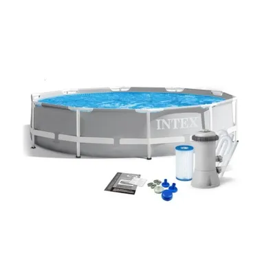 Бассейн каркасный Intex, 366x366x76 см в интернет-магазине Akvilon.kz