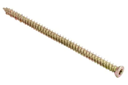 Купить Шуруп по бетону, желтый цинк, 7,5x202 мм, 2 шт, Стройбат в интернет-магазине Akvilon.kz